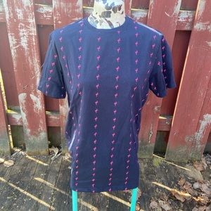 Free Planet Pink Flamingos T Shirt